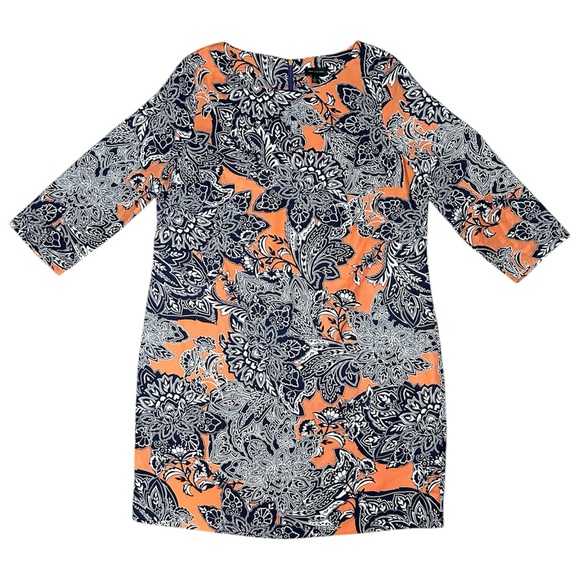 The Limited Paisley Shift Dress - Picture 1 of 6